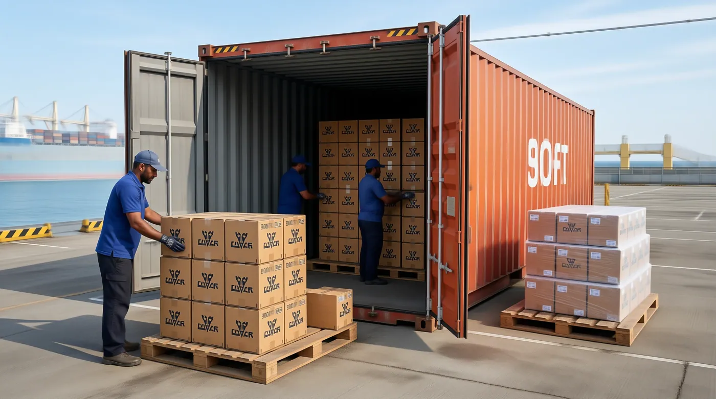 Container loading for global shipment