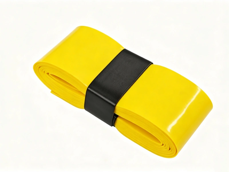 OG-MT01/MT02 yellow mild-tack overgrip roll with black band