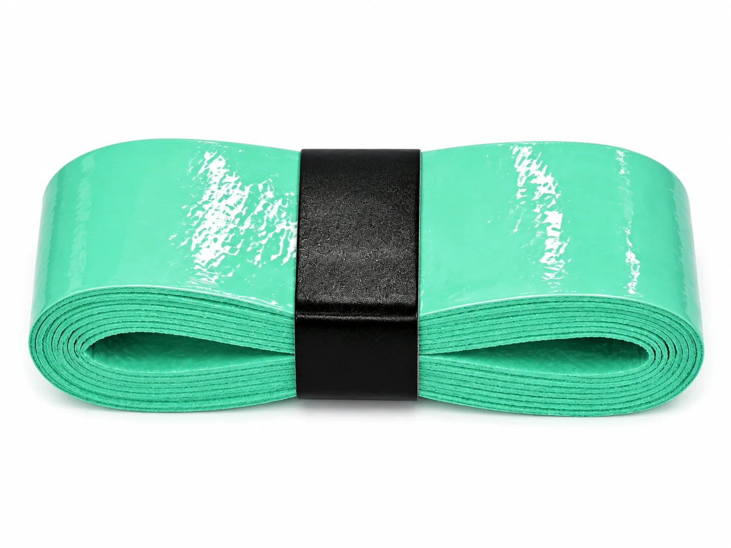 Rouleau de surgrip collant vert menthe de plusieurs épaisseurs OG-T03/T04/T05 posé à plat