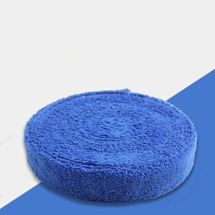 Rollo de overgrip de toalla azul OG-TW01 visto desde arriba