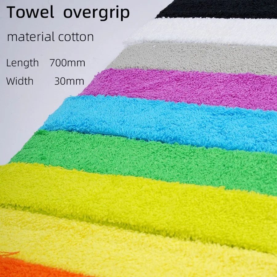 Tiras apiladas de overgrip de toalla OG-TW02
