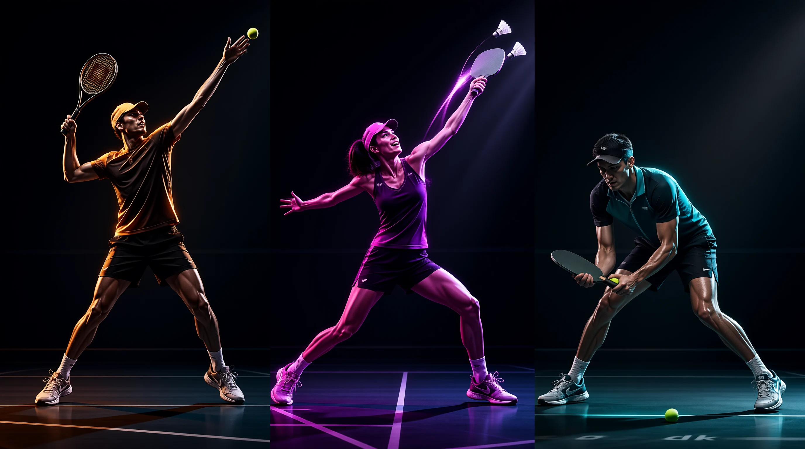 Racket sports grip applications