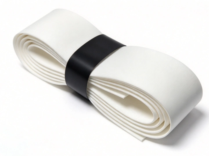 RG-S02 white soft replacement grip roll with black band