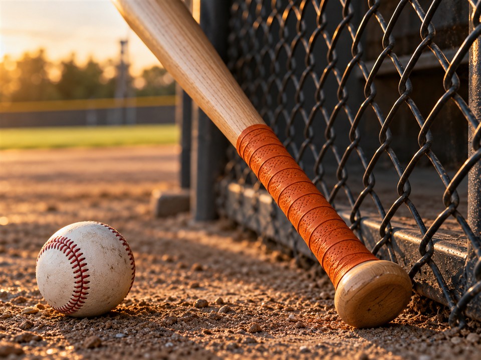 Baseball equipment and grip application scene