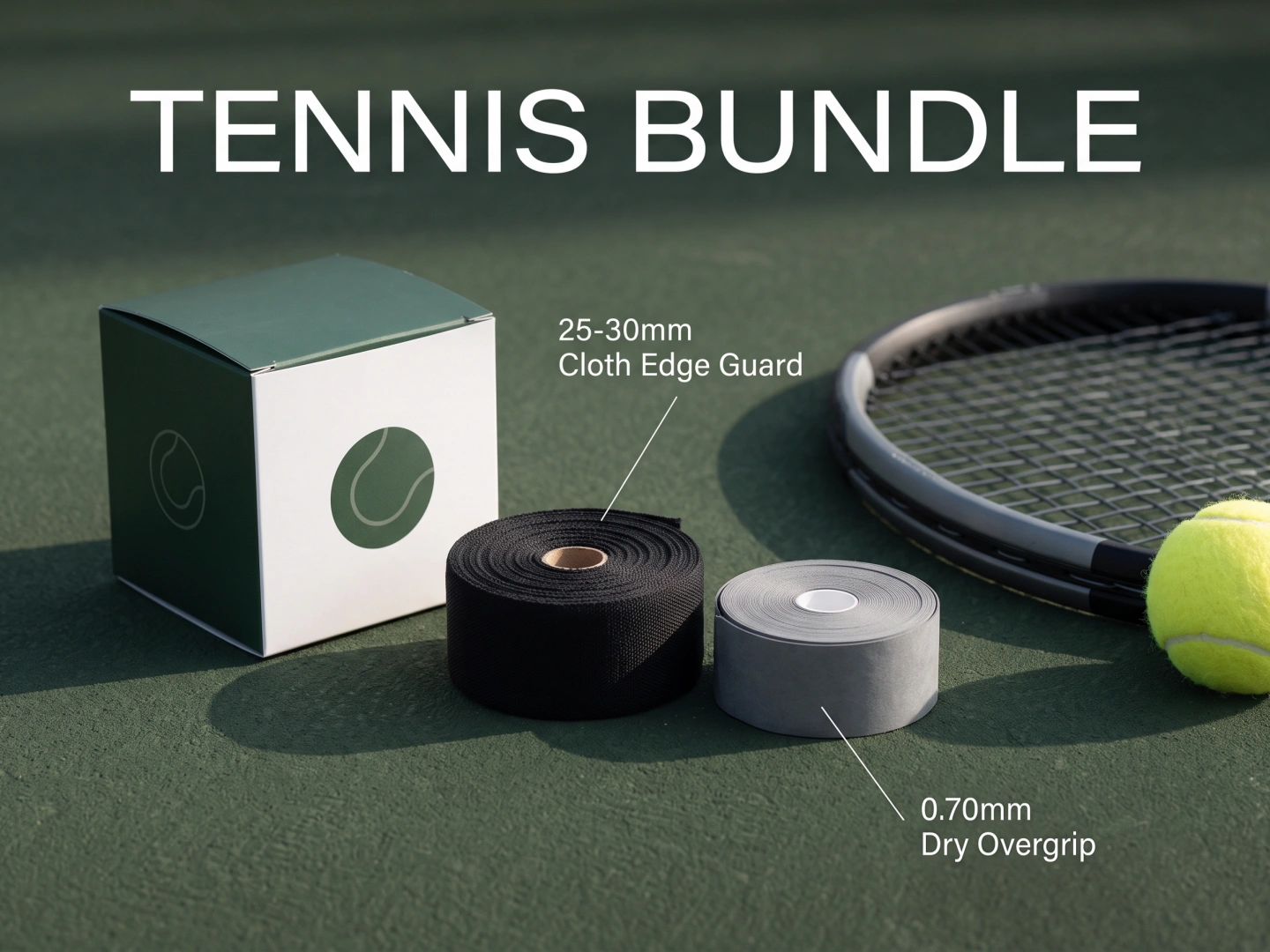Bulk bundle of edge guard tape and grips for wholesale orders